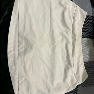 Elegant White Skort